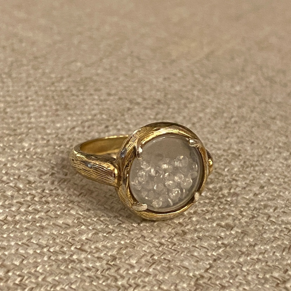 Gold plated nest ring